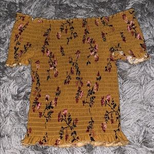 off the shoulder top